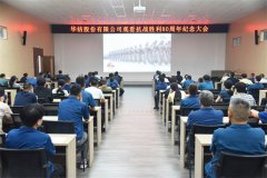 公司组织寓目抗战胜利80周年岁念大会